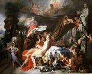 Gerard de Lairesse Hermes Ordering Calypso to Release Odysseus oil painting